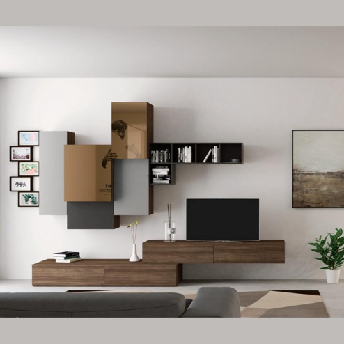 Parete attrezzata moderna Favero C03